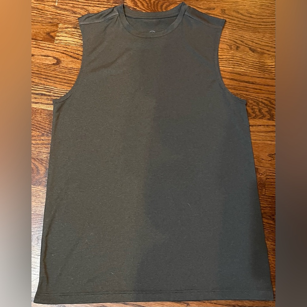 Champion Dark Gray Athletic Tank Top with Interior Branding